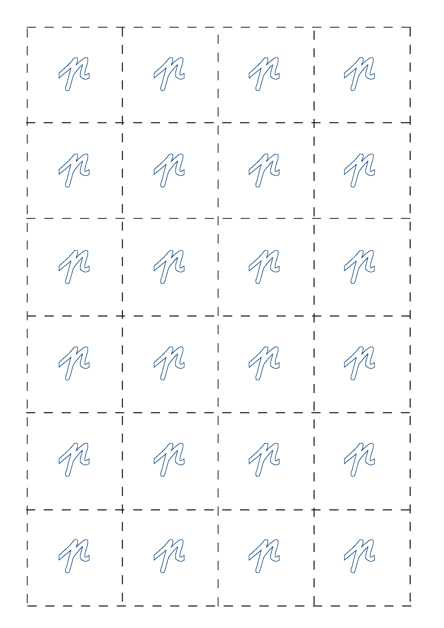 Zwei Varianten: Schreibschrift 